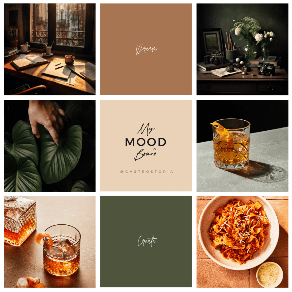 Earthy Brand Moodboard