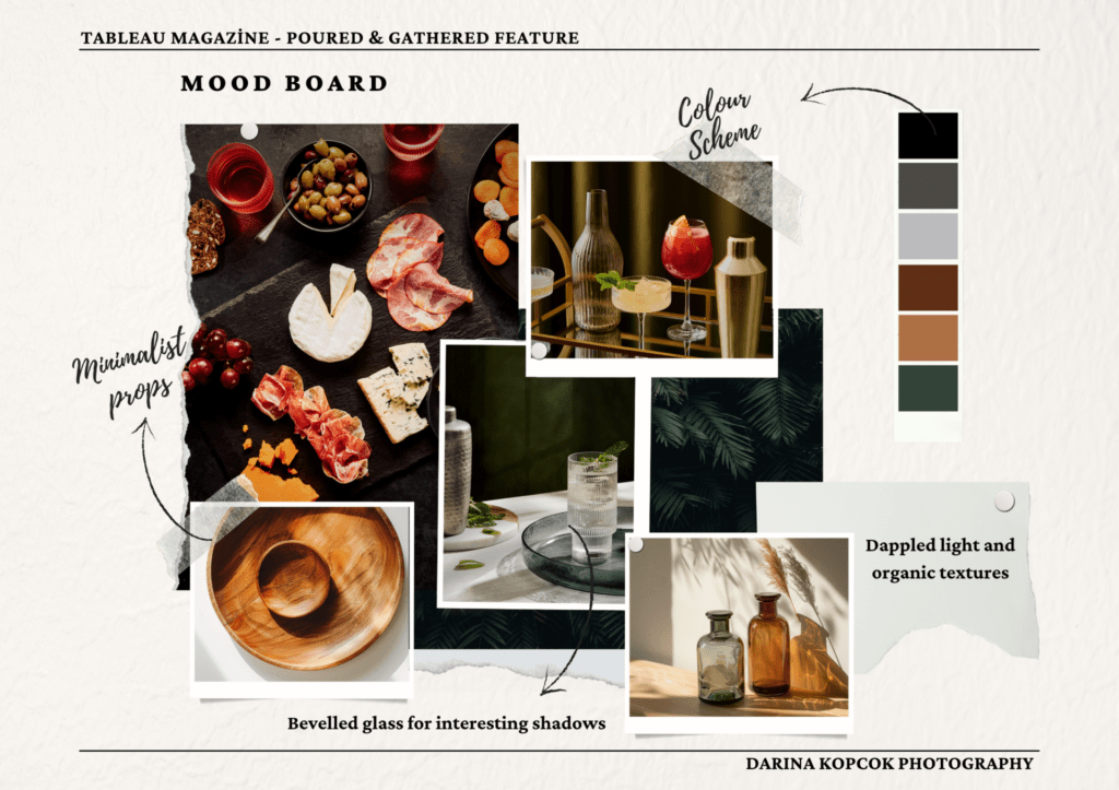 Minimalist MoodBoard Single Page