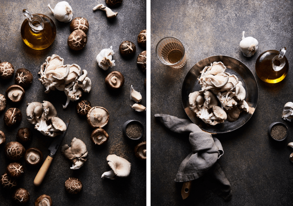 Mushroom Diptych