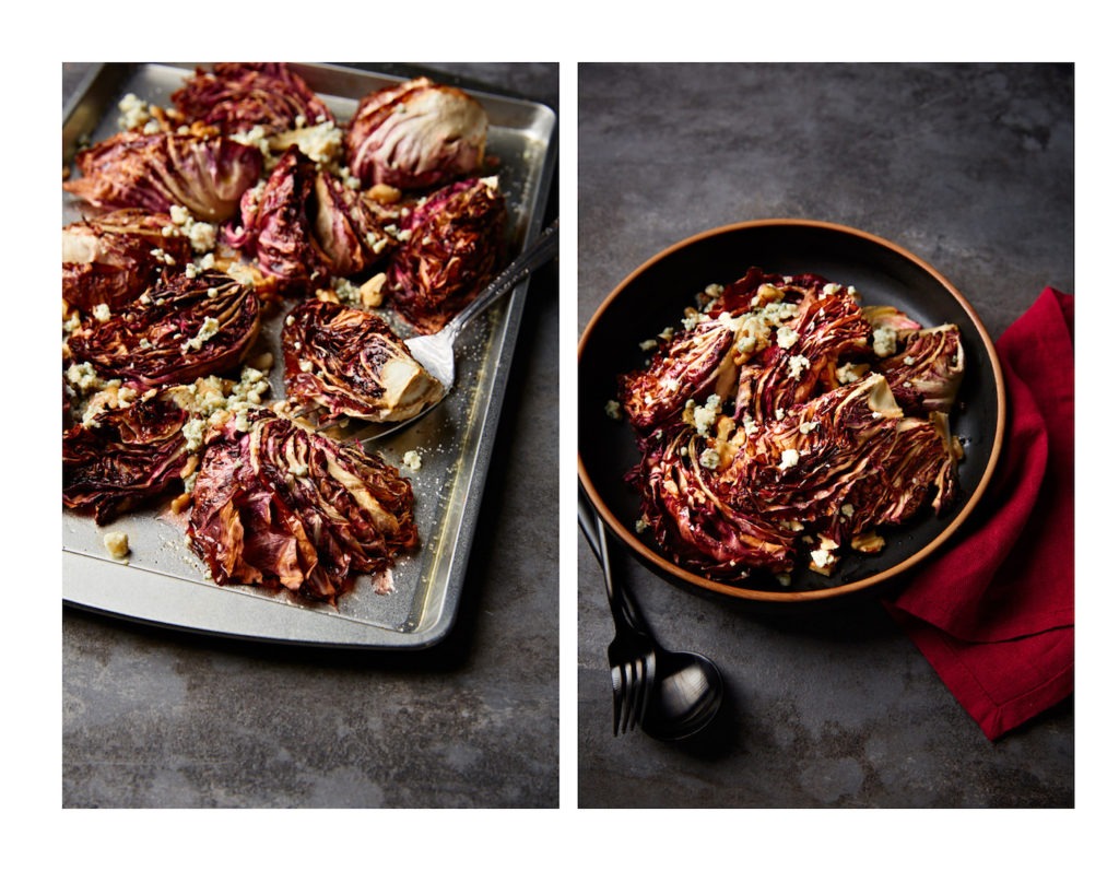 Roasted Radicchio Dyptich