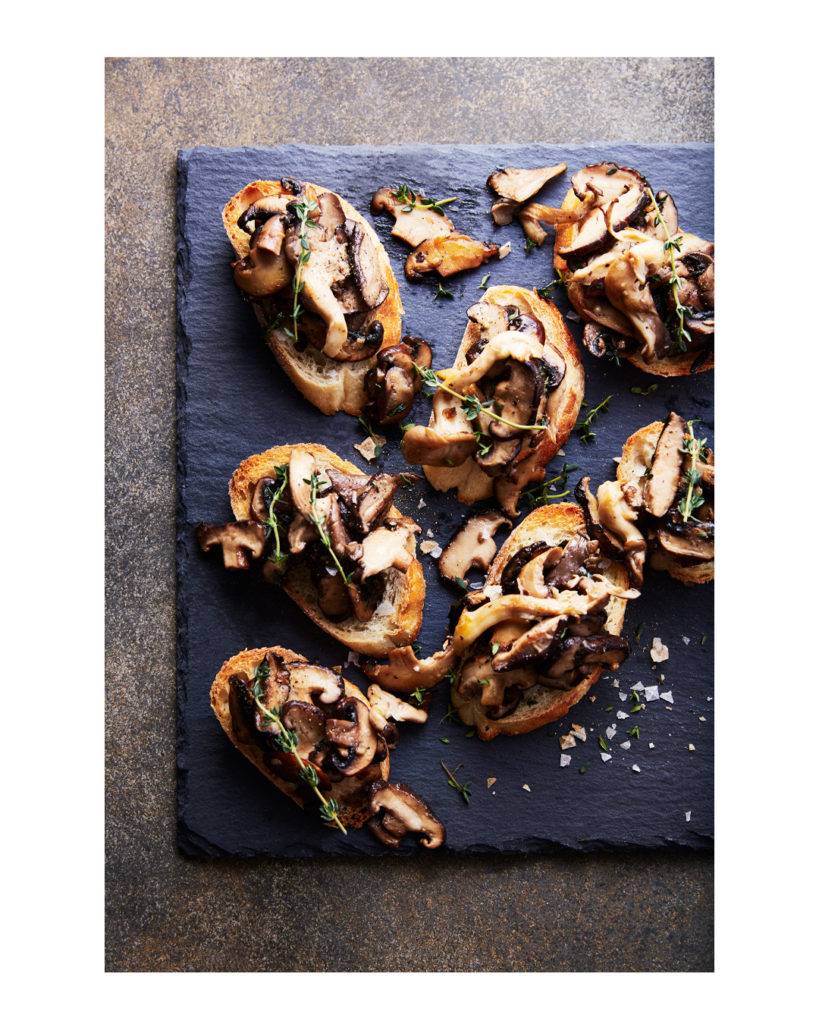 Mushroom Toasts