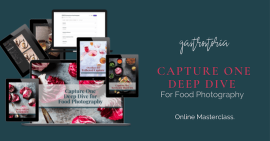 capture one deep dive for food photography