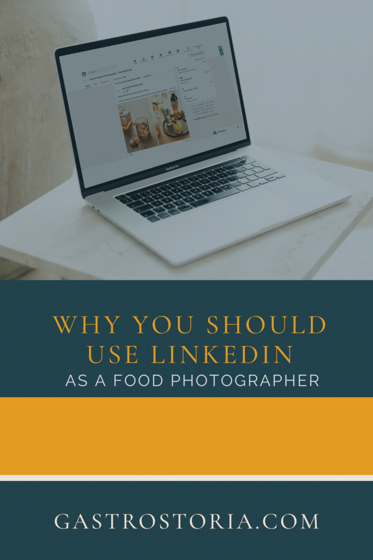 linkedin for food photographers
