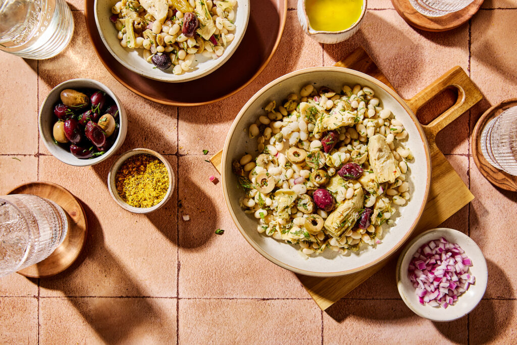 Mediterranean Bean Salad0777 1